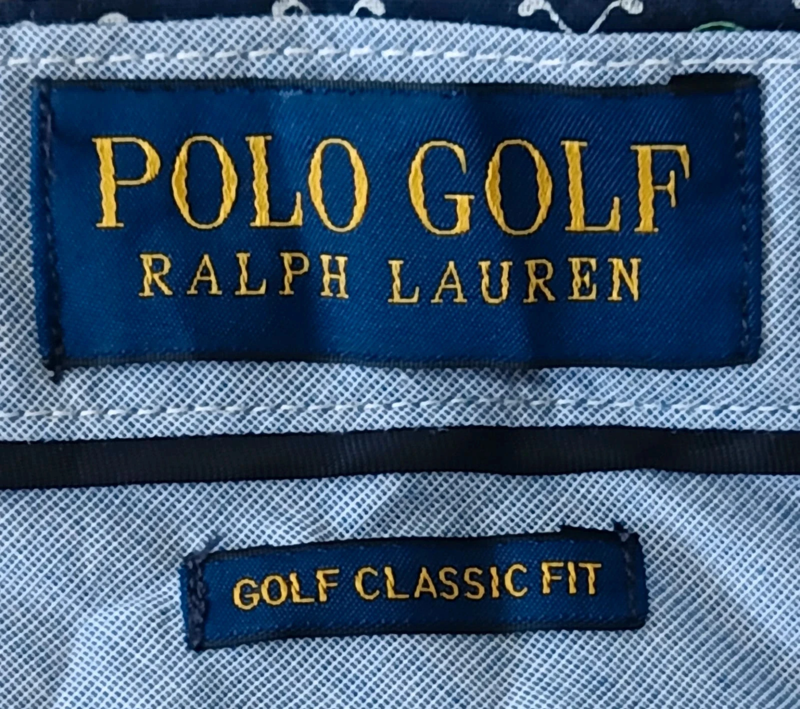 Short Polo Golf Ralph Lauren Classic Fit marineblauw Maat 34 – photo 11